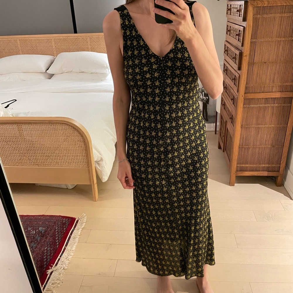 No. 6 bias cut silk dress